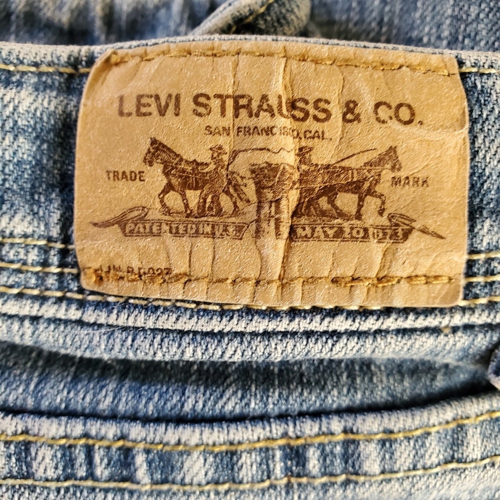 Levi Jeans Teen Girl Size 16 Regular Blue - Picture 5 of 11